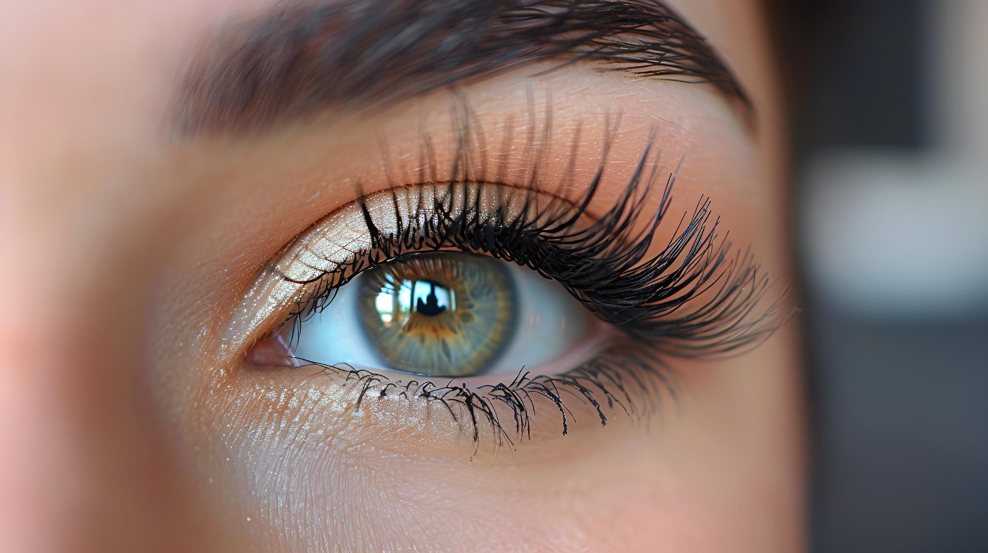 Extension ciglia donna